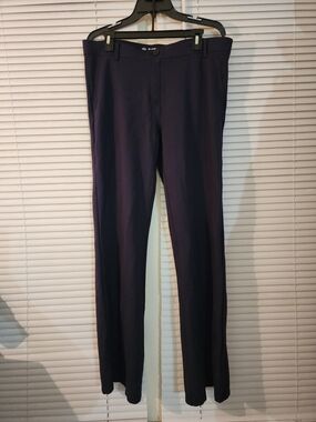 Betabrand Womans Dark Navy Dress Pants - Straight Leg
